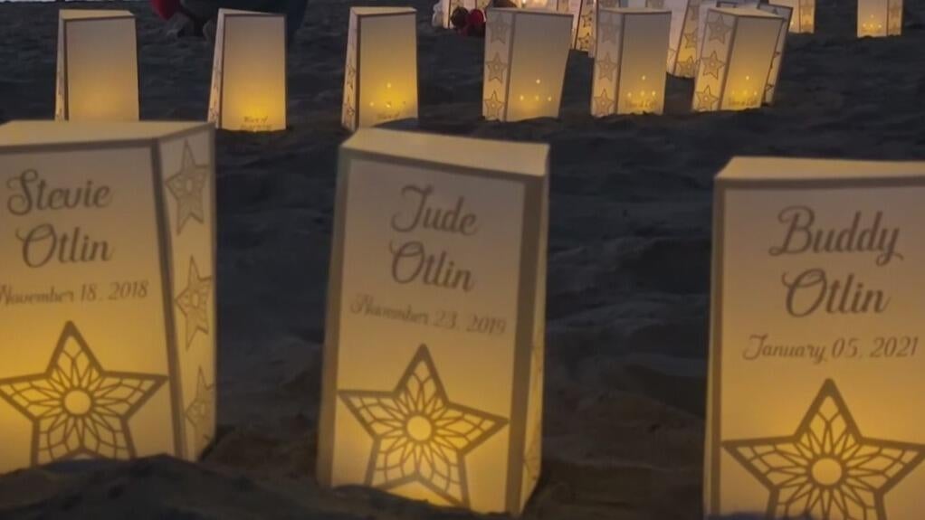 At San Francisco's Baker Beach, a wave of light honors babies lost too soon — CBS Bay Area (KPIX), Winter Garden Community news