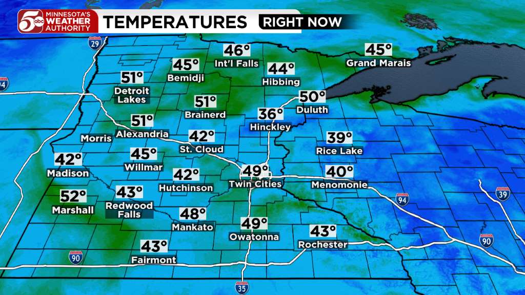 Wednesday weather: Unusually warm October stretch continues — KSTP 5 — Gopher