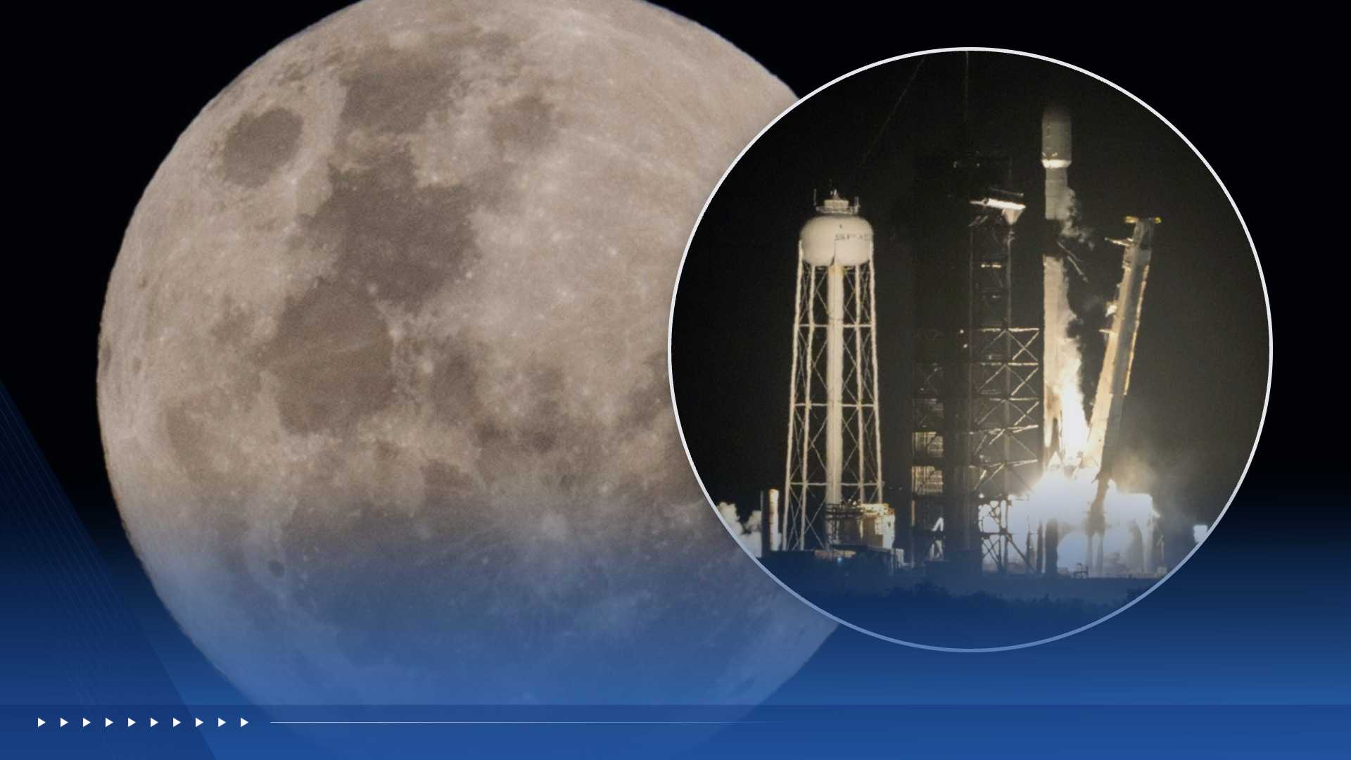 A discarded SpaceX rocket is on a high-speed collision course with the moon — WESH 2 Orlando