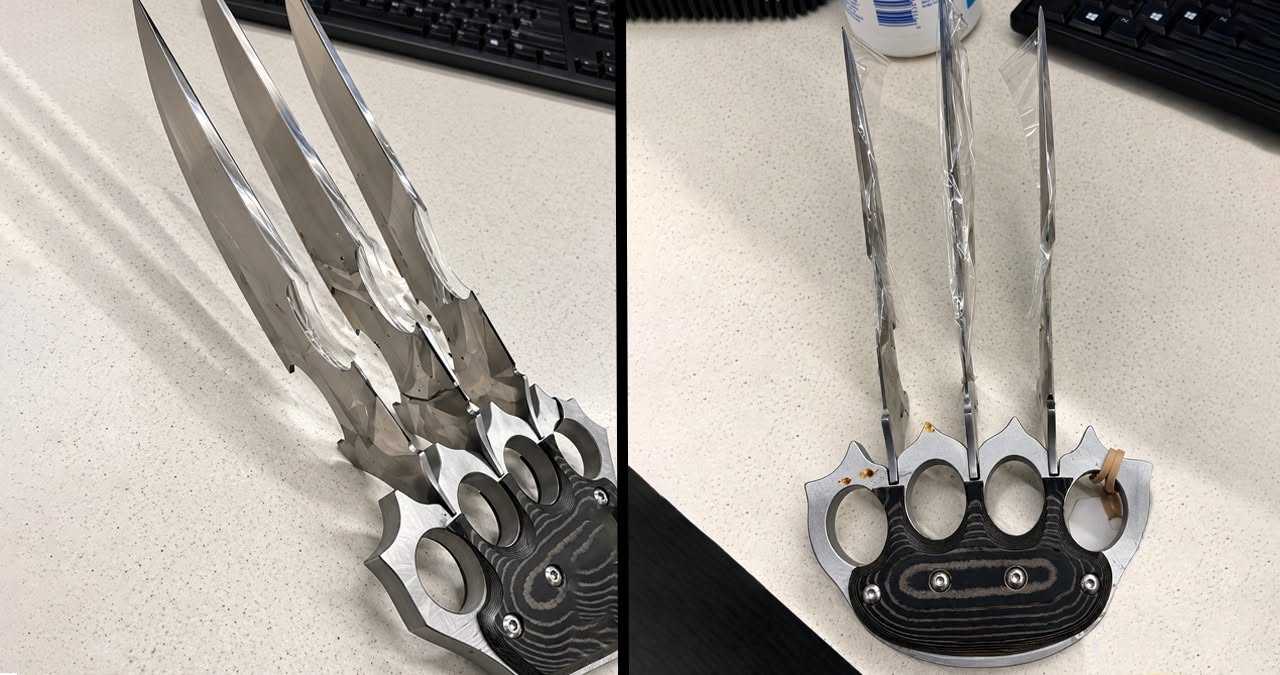 'Is this what I think it is?": TSA officers recover wolverine-like claws in airport carry-on — WESH 2 Orlando