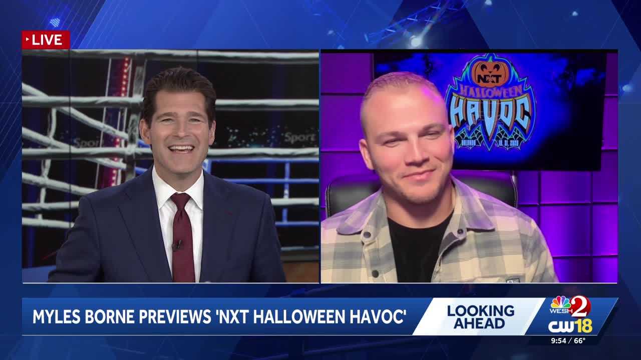 WWE NXT superstar Myles Borne previews "NXT Halloween Havoc" airing live from Orlando — WESH 2 Orlando, Winter Garden Community news