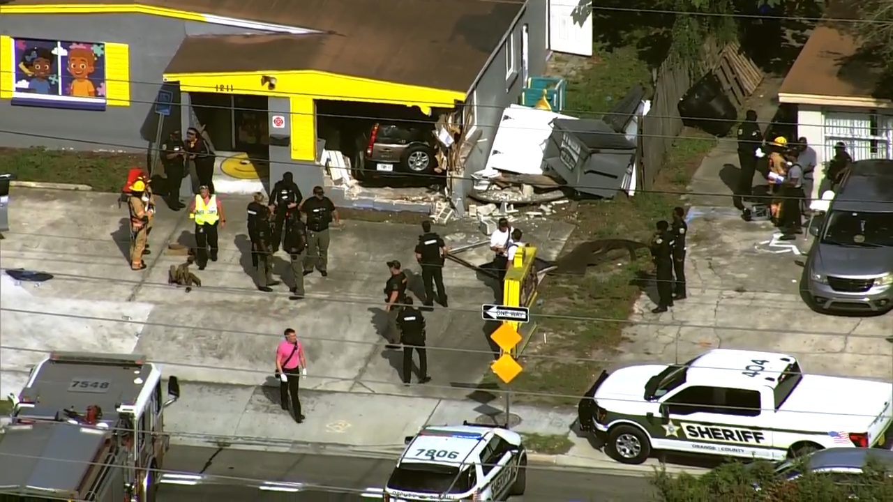 Car plows into Pine Hills children's school — WESH 2 Orlando, Winter Garden Schools news