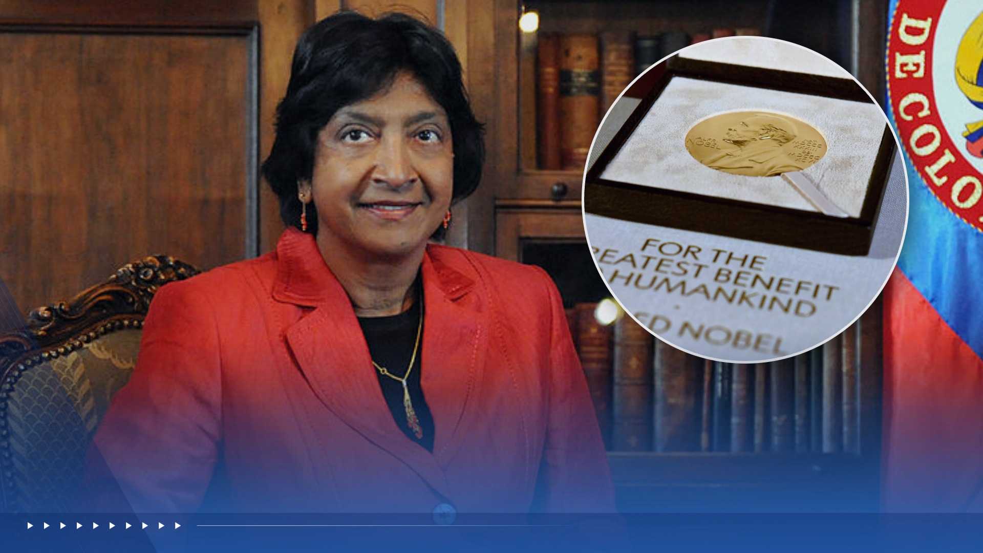 Navanethem 'Navi' Pillay wins the Nobel Peace Prize for work on international law — WESH 2 Orlando, Winter Garden Community news