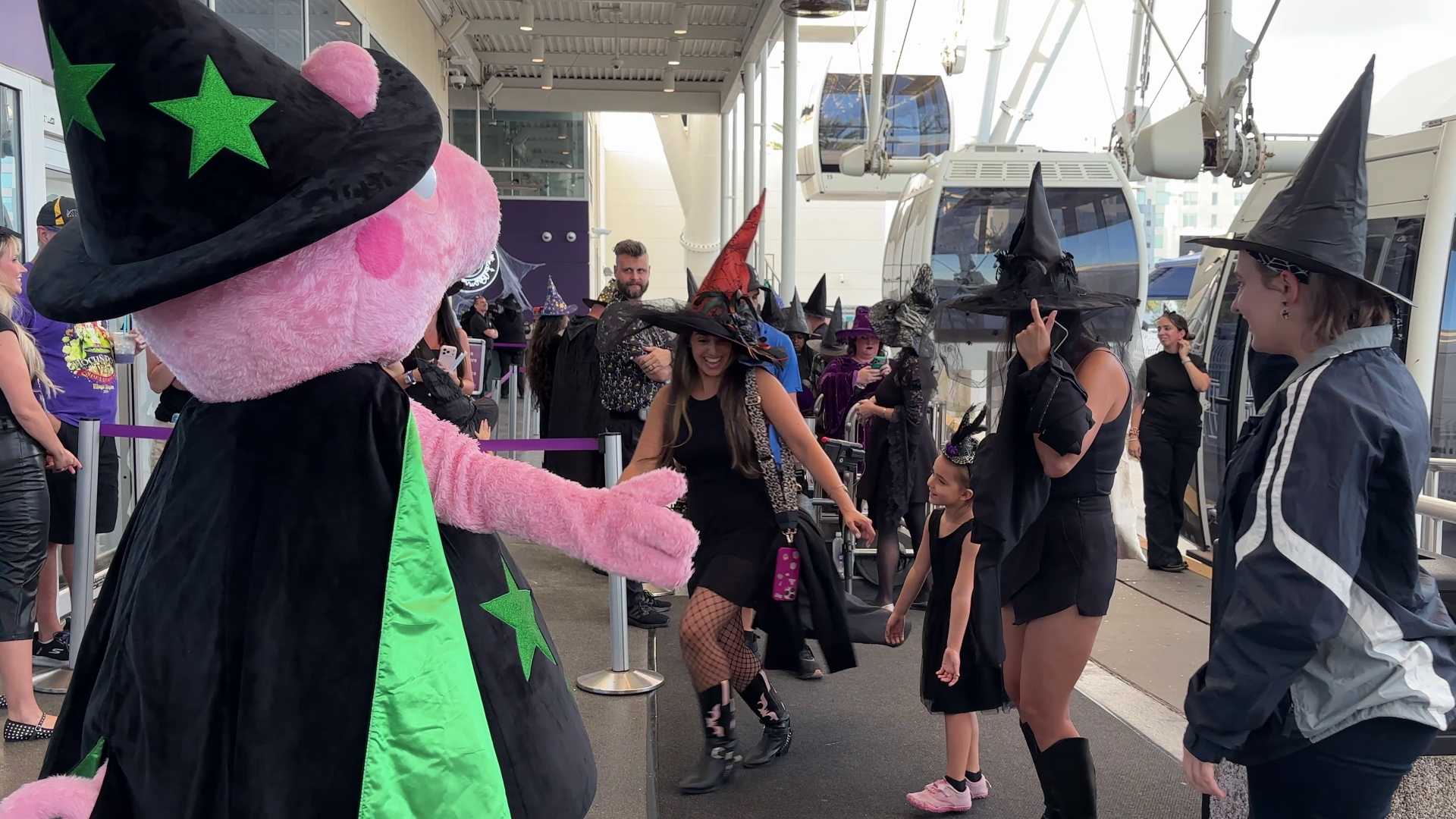 Halloween-themed world record attempted on The Orlando Eye — WESH 2 Orlando