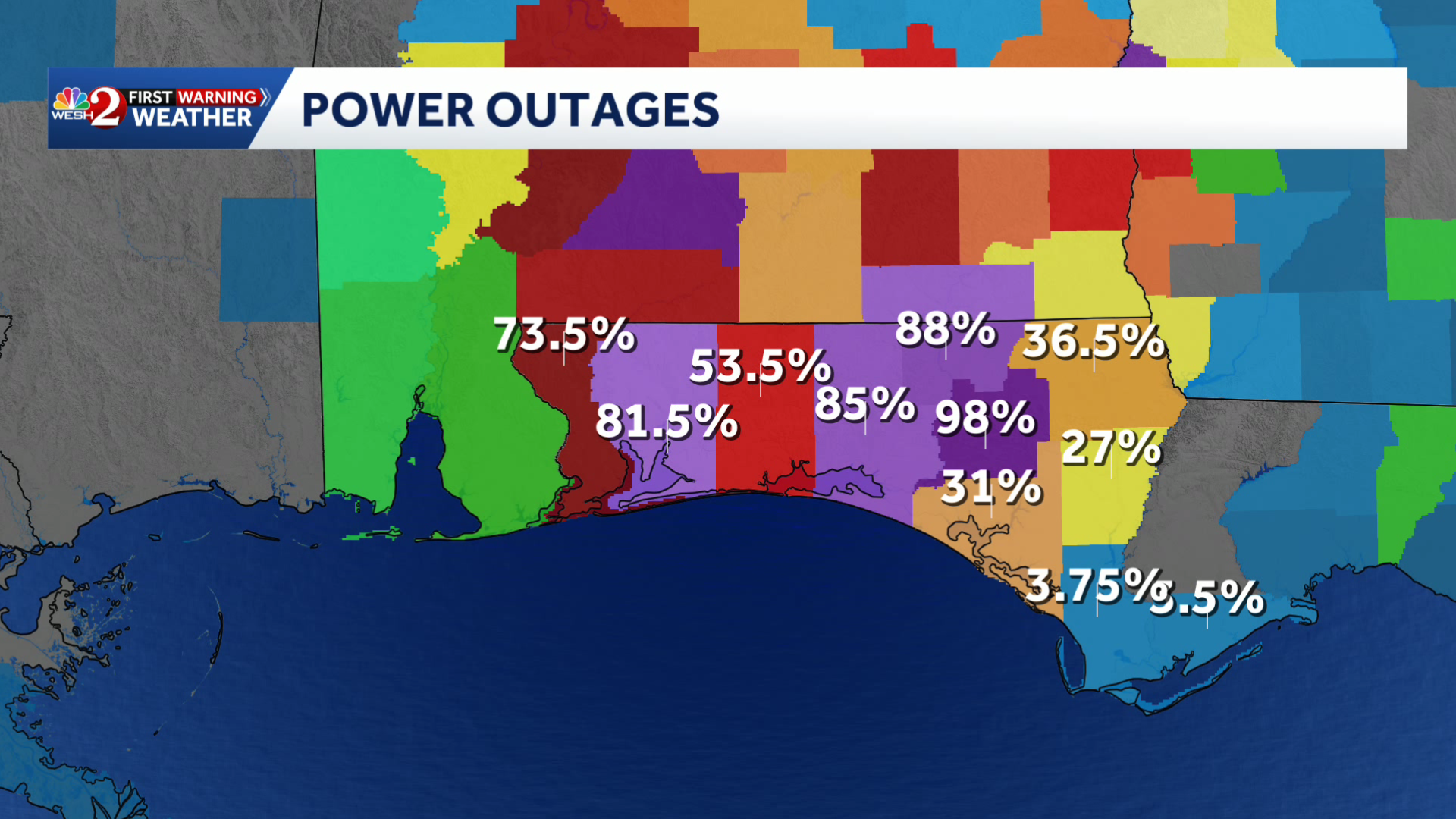 Florida power outage map | Tracking post-tropical cyclone Isaias — WESH 2 Orlando, Winter Garden Community news
