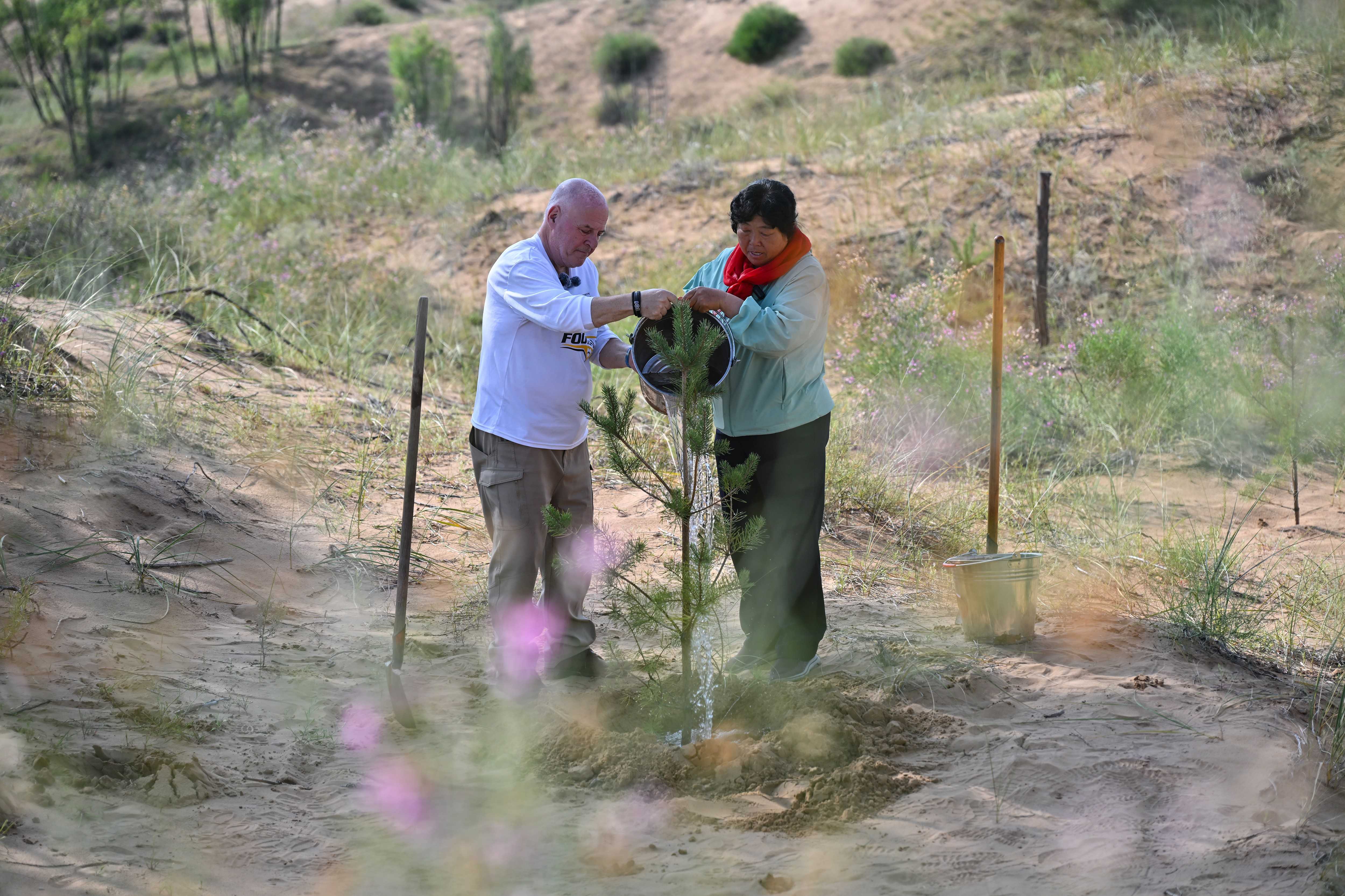 Retired US teacher returns to China to visit forest he helped grow — WESH 2 Orlando, Winter Garden Schools news
