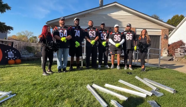 NFL players help build mobility ramp for veteran in need — Winter Garden Sports news