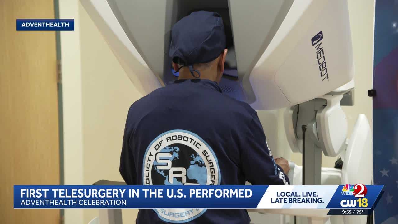 AdventHealth celebrates first robotic telesurgery in the U.S. — Winter Garden Health news