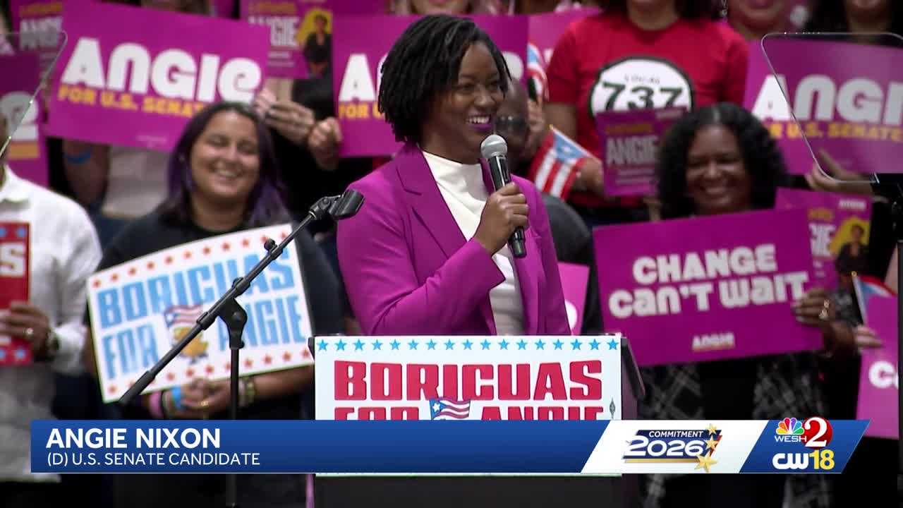 Angie Nixon campaigns in Kissimmee for Florida US Senate seat — Winter Garden Community news