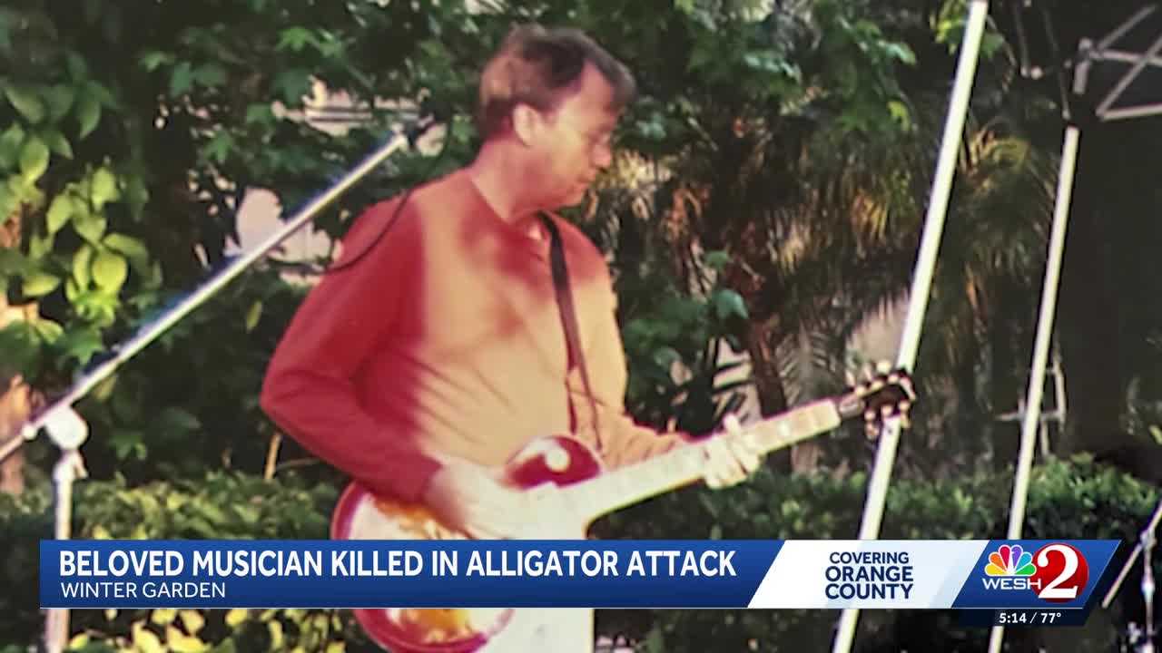 'A fantastic guy': Beloved Central Florida guitarist killed in Winter Garden alligator attack — WESH 2 Orlando, Winter Garden Community news