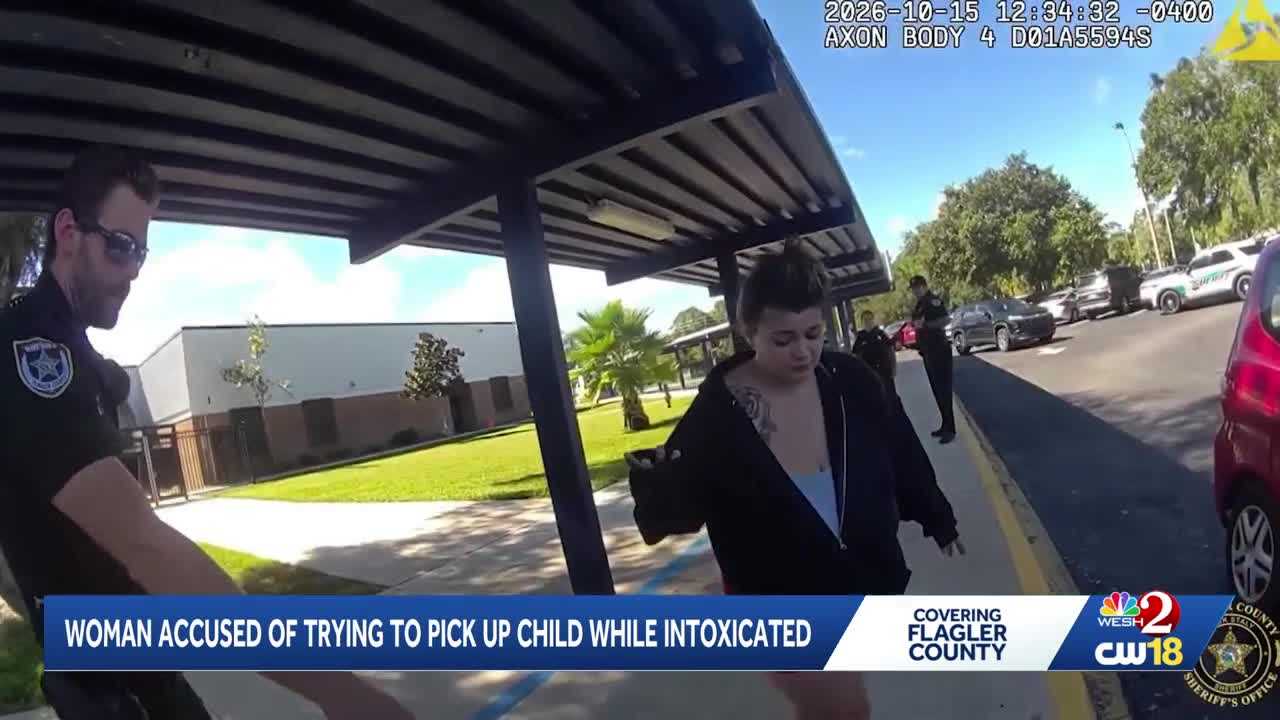 Flagler County woman accused of trying to pick child up while intoxicated — WESH 2 Orlando, Winter Garden Schools news