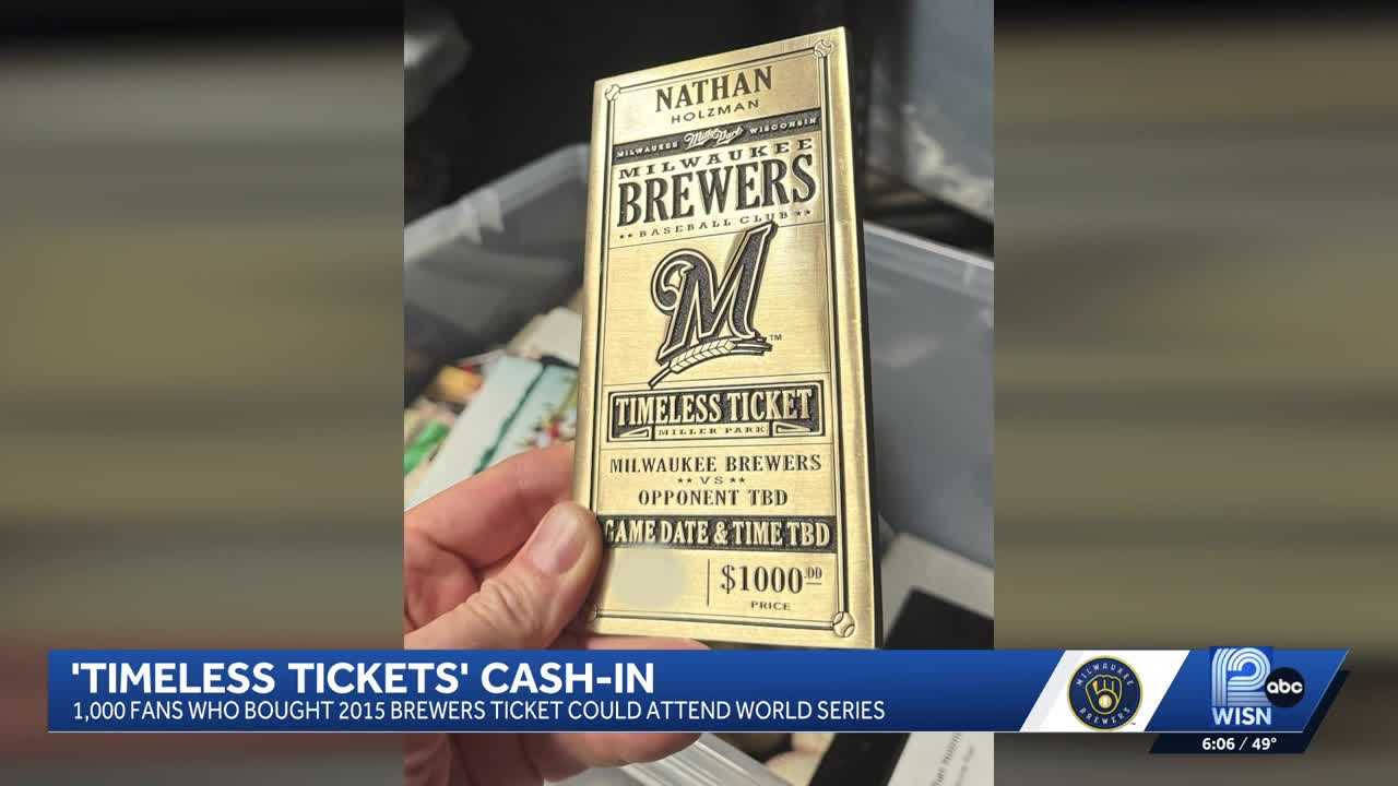 Brewers fan hopes 'Timeless Ticket' secures World Series seat — WESH 2 Orlando, Winter Garden Sports news