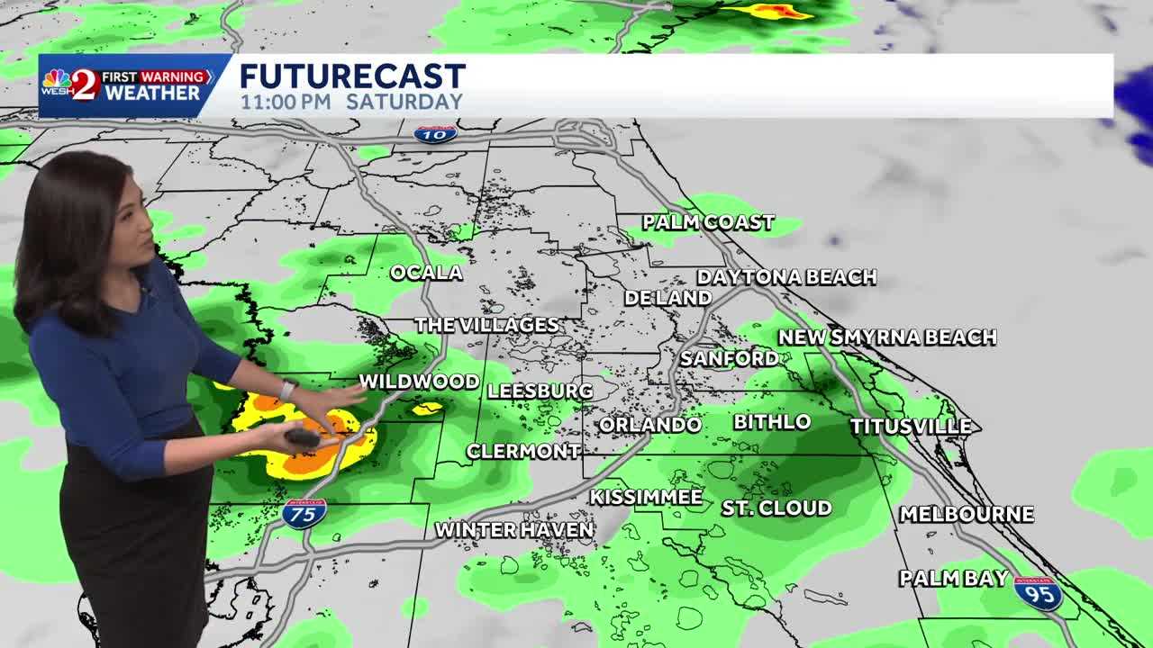 Scattered Rain & Storms, Wet Weekend | July 31st Forecast — WESH 2 Orlando, Winter Garden Community news