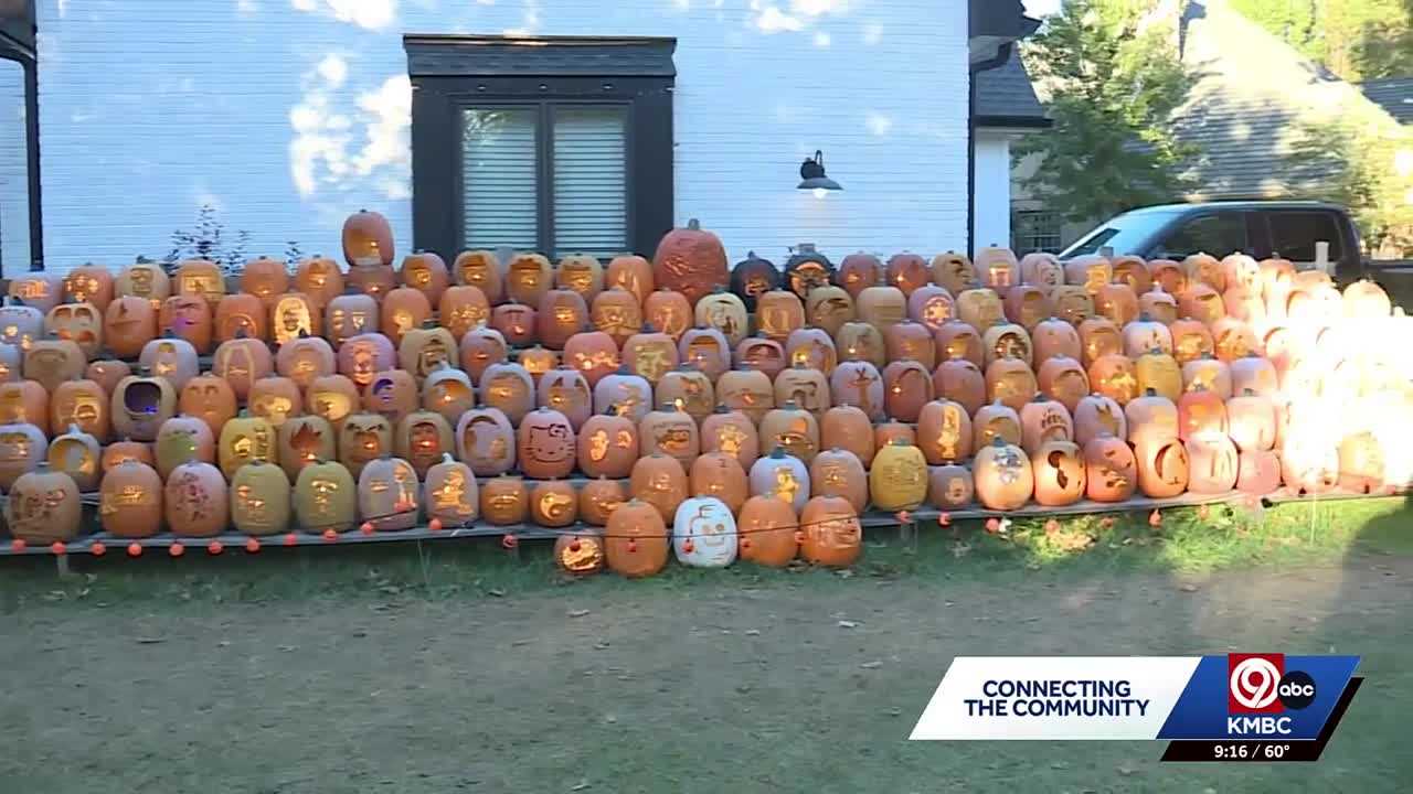 Man carves nearly 400 pumpkins for Halloween display, raises money for charity — WESH 2 Orlando, Winter Garden Community news