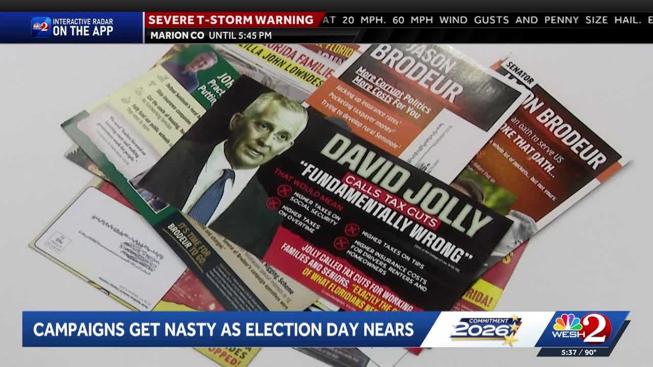 Florida campaigns get nasty as Election Day nears — WESH 2 Orlando, Winter Garden Community news