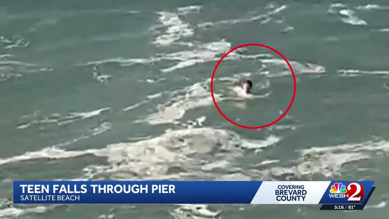 Teen survives fall through pier as king tides batter Brevard beaches — Winter Garden Community news