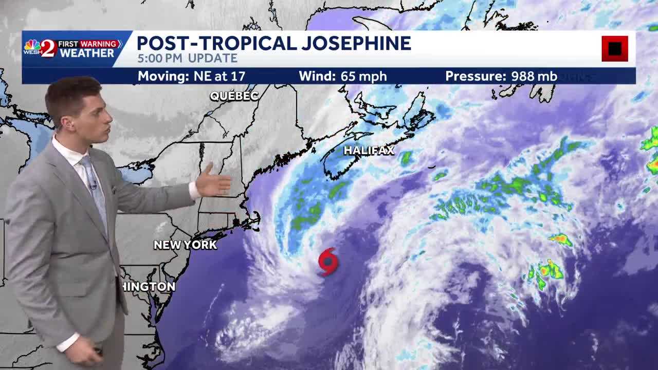 Josephine become post-tropical; continues to move away from US coast — WESH 2 Orlando, Winter Garden Community news