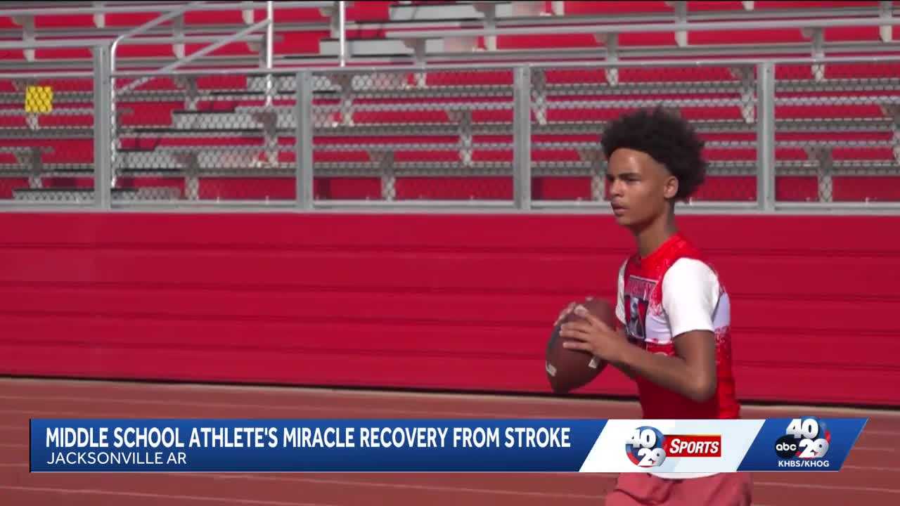 12-year-old football player recovering after spinal cord stroke — WESH 2 Orlando, Winter Garden Sports news