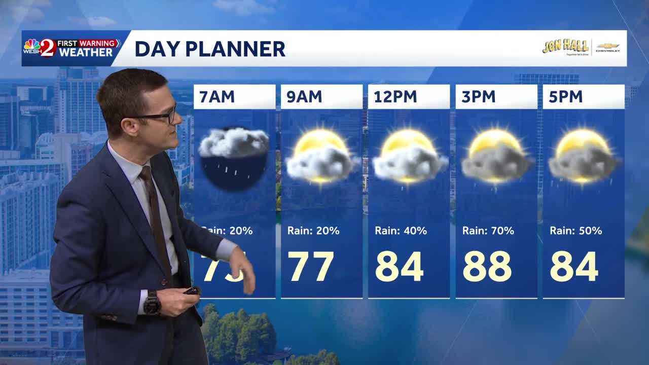 Warm, muggy weekend for Central Florida — WESH 2 Orlando, Winter Garden Community news
