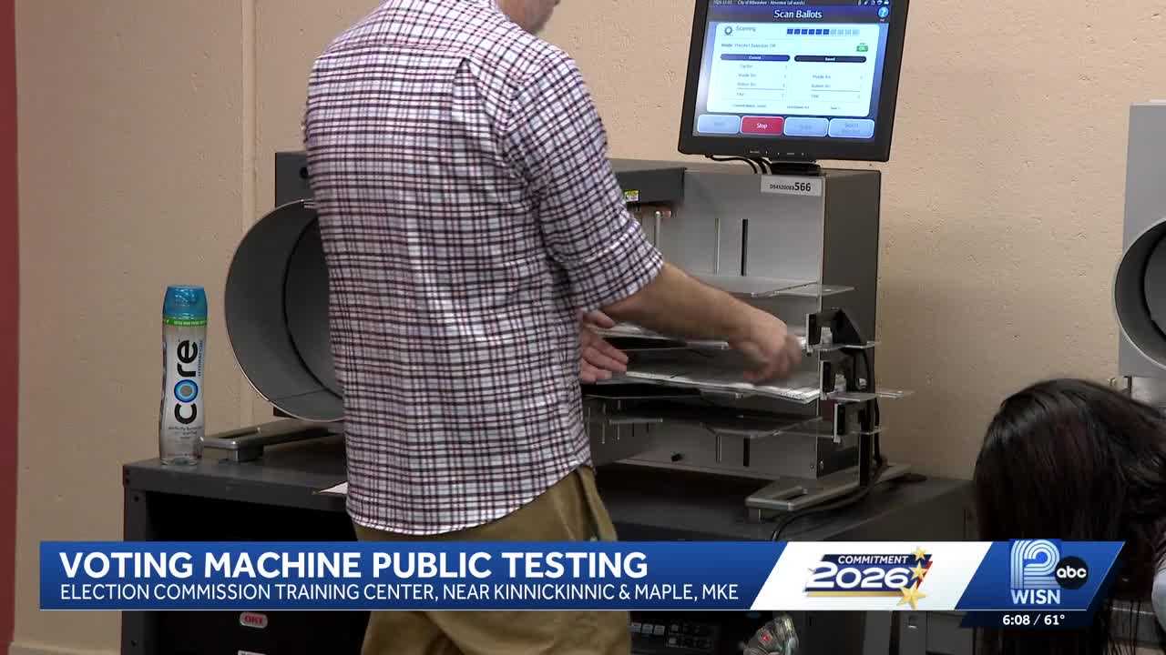 Milwaukee election officials test voting machines to prevent errors ahead of general election — WISN 12 Milwaukee, Winter Garden Community news
