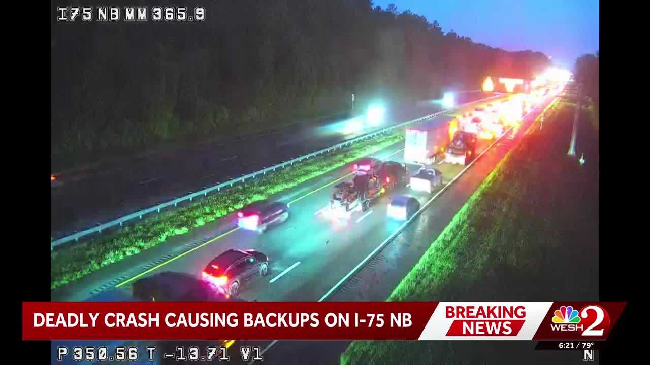Deadly crash causing backups on I-75 northbound in Marion County — WESH 2 Orlando, Winter Garden Community news
