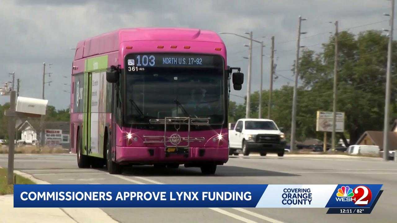 Orange County approves $109M in funding for Lynx transit — WESH 2 Orlando, Winter Garden Government news