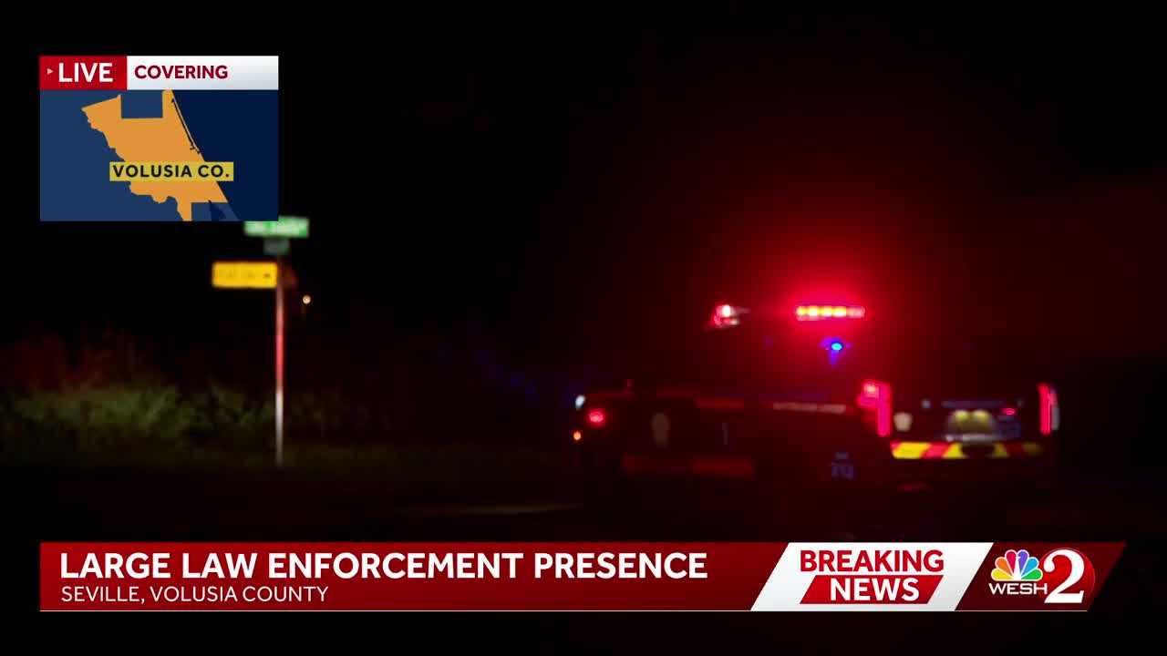 Large law enforcement presence unfolding in Volusia County — WESH 2 Orlando, Winter Garden Community news