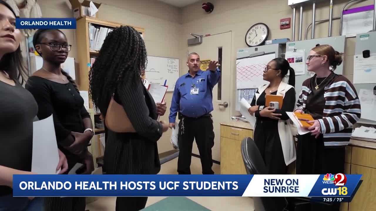 Orlando Health hosts UCF students — Winter Garden Health news