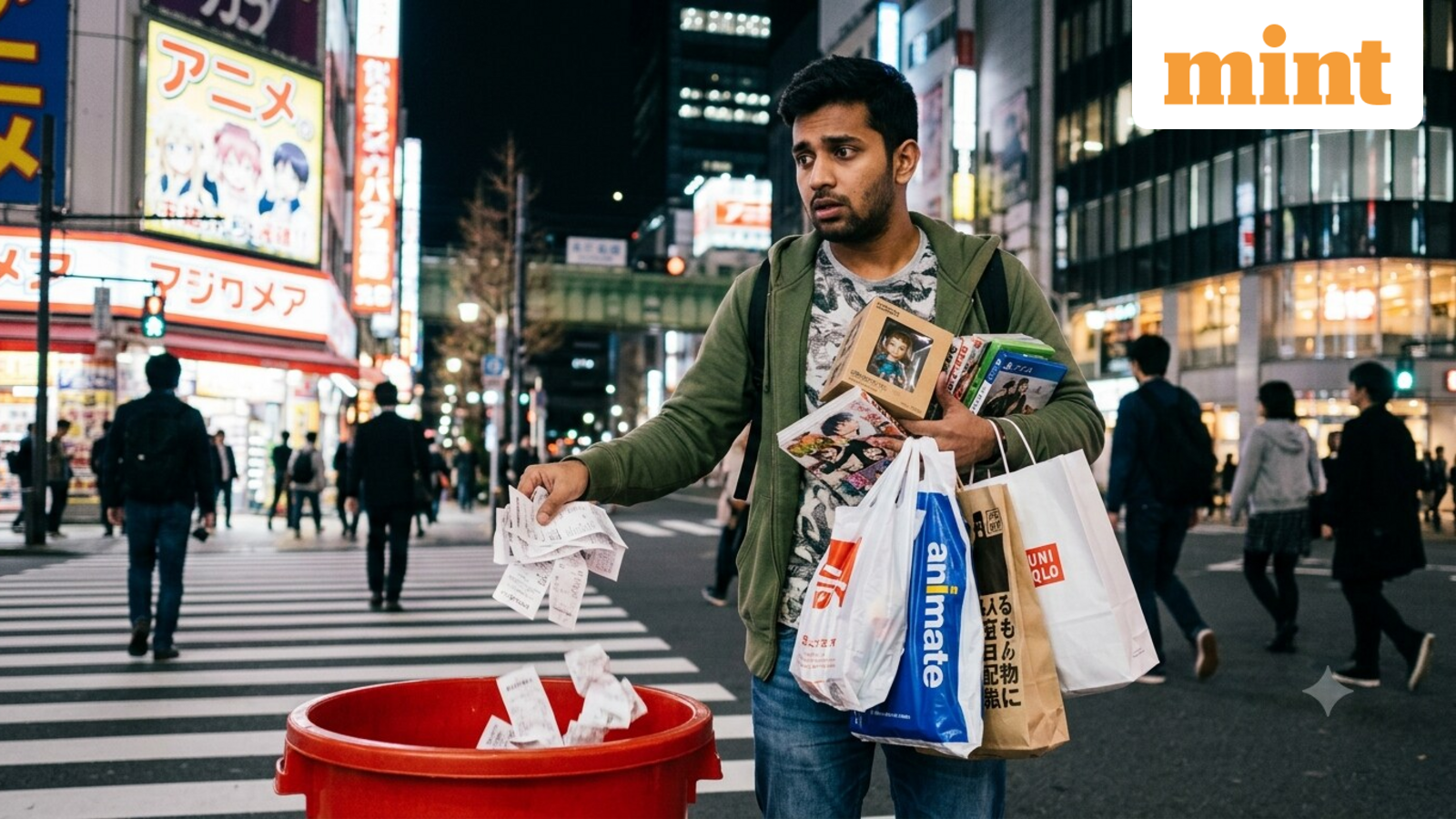 ₹1.3 lakh shopping in Japan, no receipts: Traveller's customs dilemma raises a question for Indians — Mint India, Winter Garden Business news